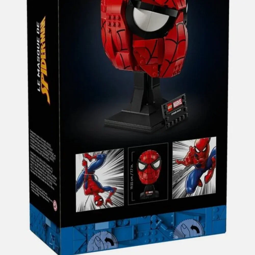 New in Sealed Box Lego Marvel Spider-Man Collectible Mask Set 76285